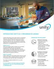 Unity Via Progressive Lenses Information Sheet